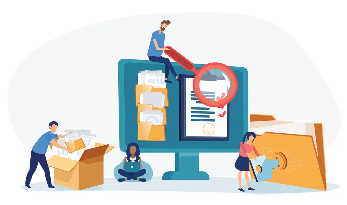 Data management for business